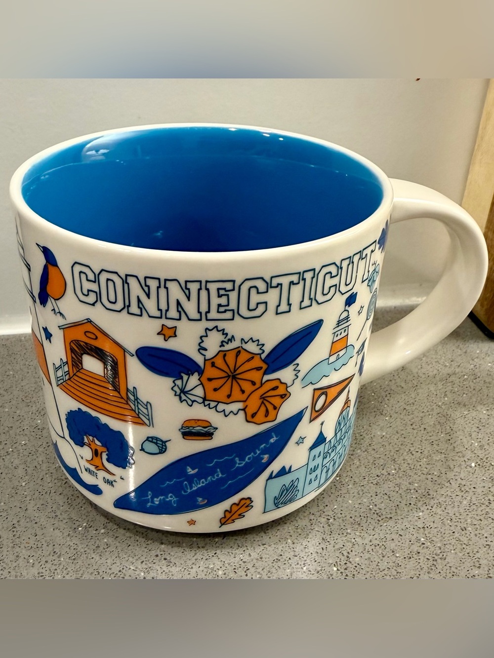 Starbucks Been There Series Connecticut Coffee Mug!! Like New!!